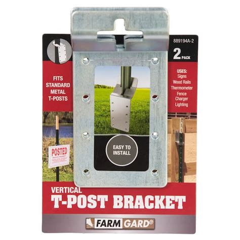 t post brackets home depot